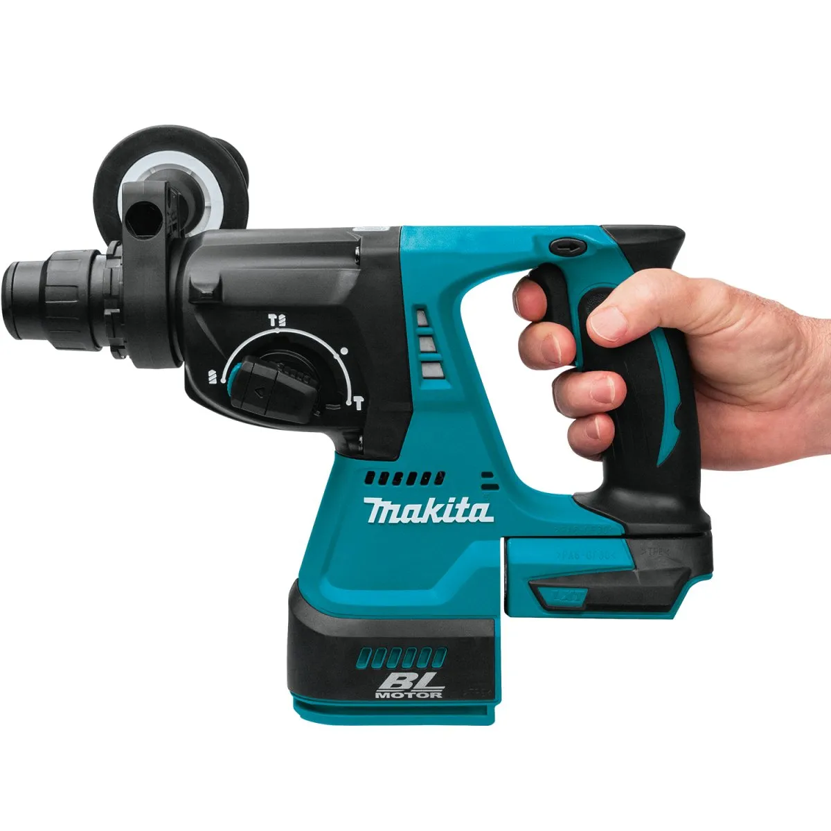 18V LXT® Lithium‑Ion Brushless Cordless 1" Rotary Hammer, accepts SDS‑PLUS bits, w/ HEPA Dust Extractor Attachment, Tool Only