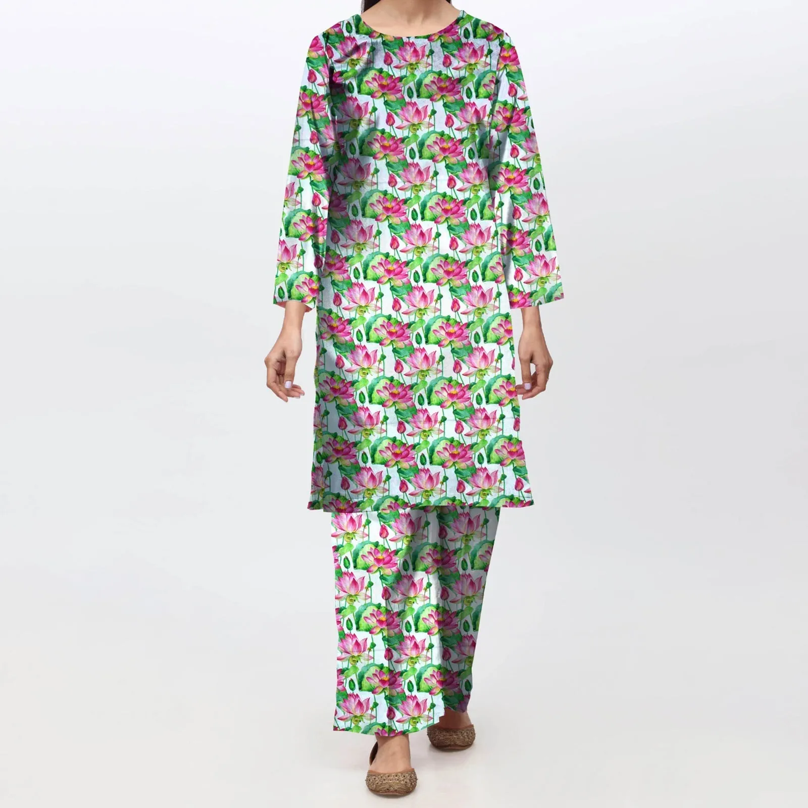 2PC - Unstitched Digital Printed Lawn Suit PS4808