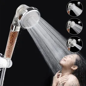 3-way High-Pressure Adjustable Shower