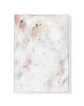 Abstract Blush I | Framed Canvas Art Print