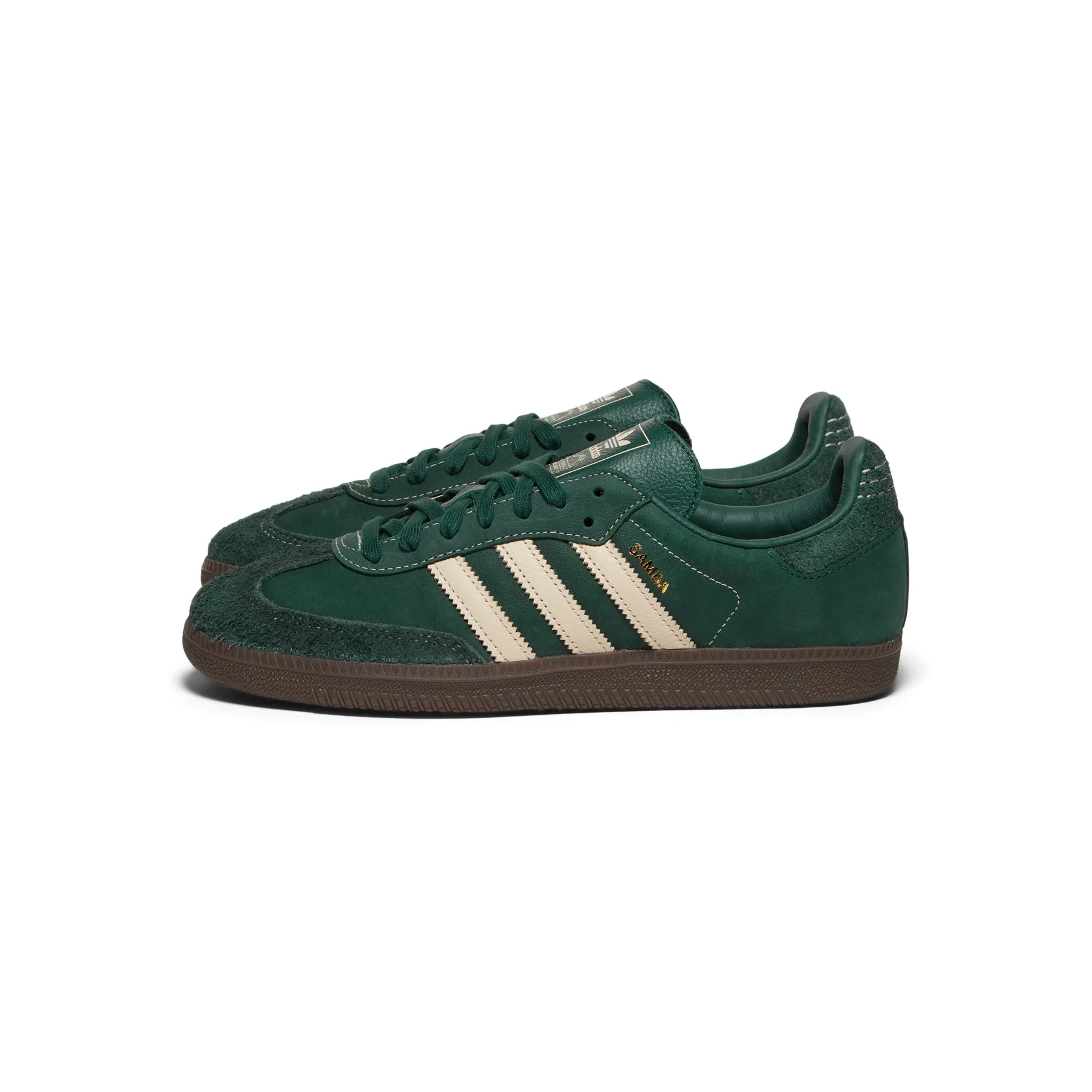 adidas Womens Samba OG (Mineral Green/Crystal Sand/Shadow Green)