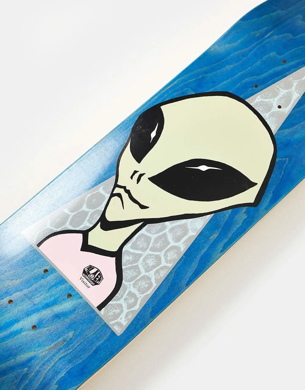 Alien Workshop Visitor Skateboard Deck - Blue