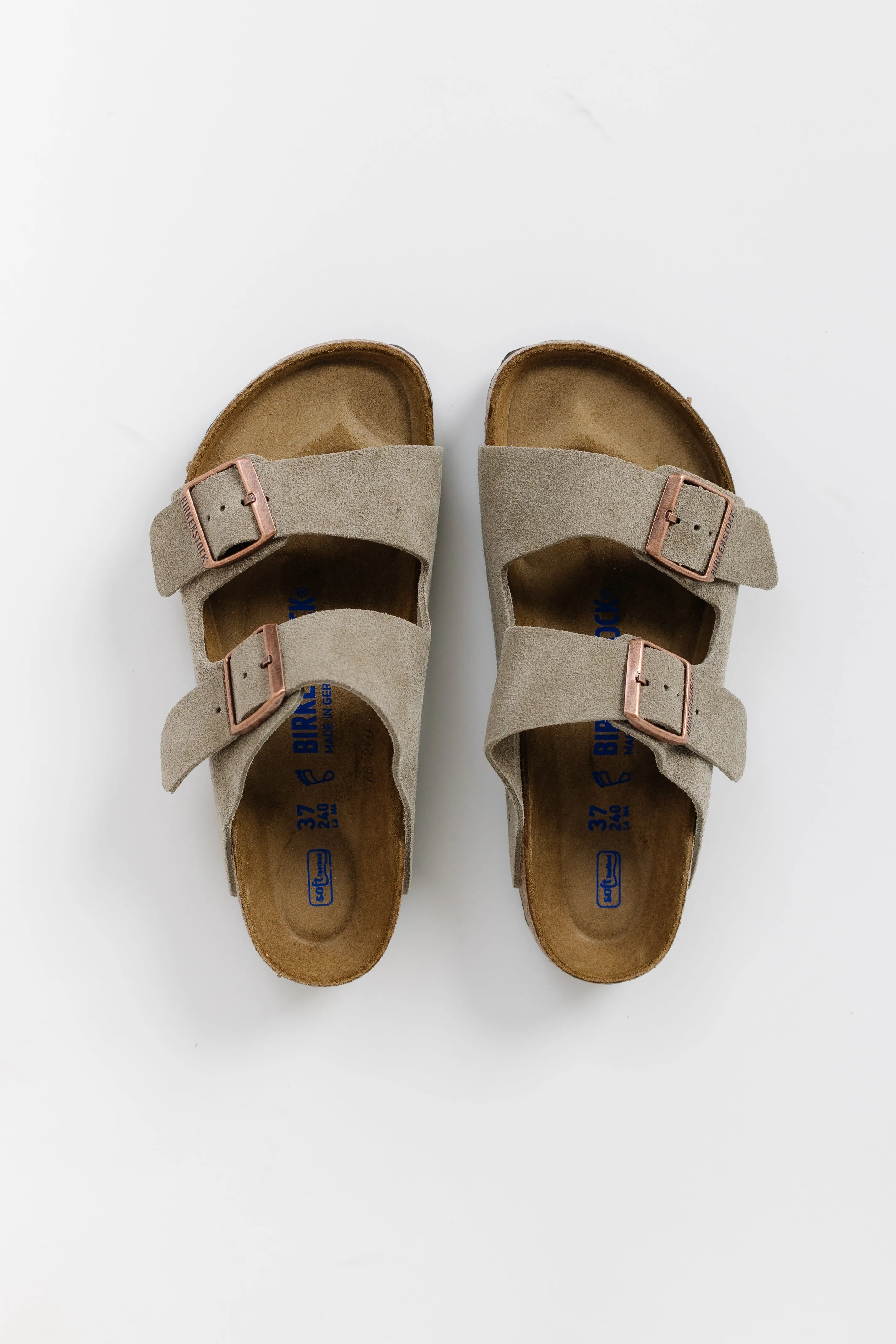 Birkenstock Arizona Taupe Suede Soft/FB