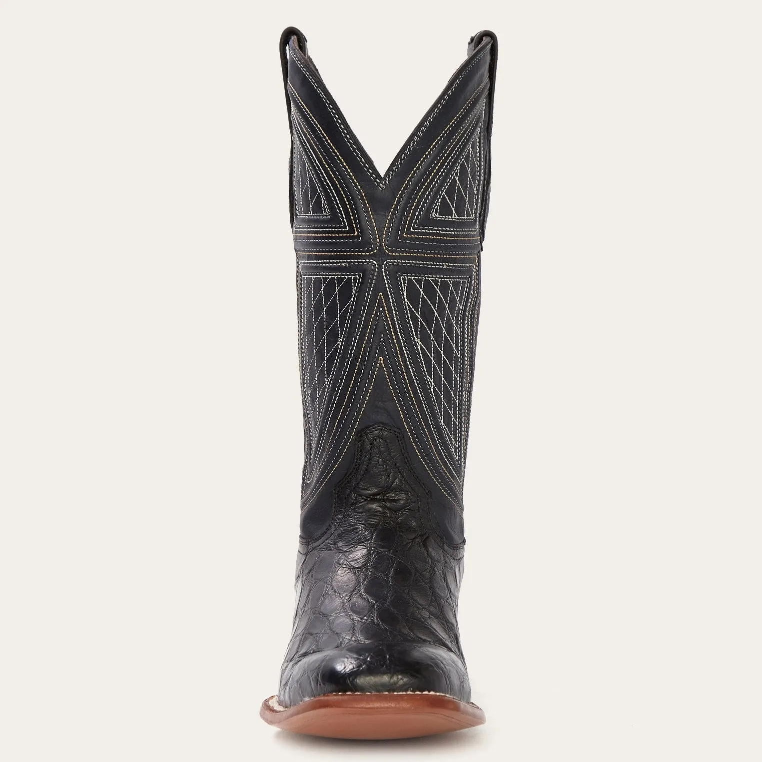 Black Falls Alligator Cowboy Boot