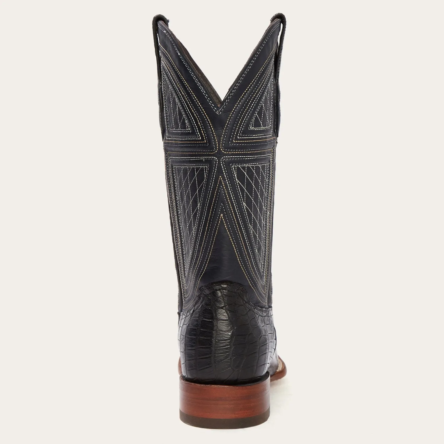 Black Falls Alligator Cowboy Boot