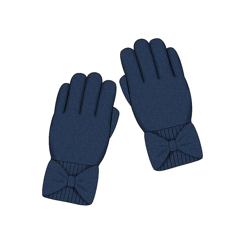 Bow Knit Gloves