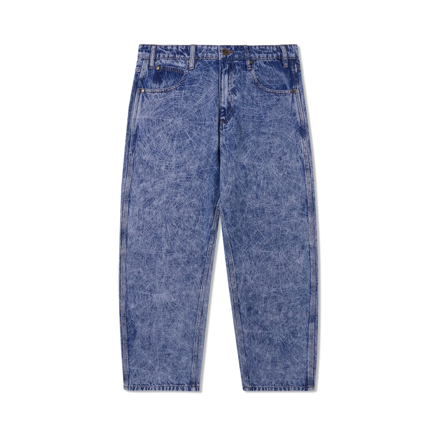 Butter Goods Web Denim Jeans - (Acid Wash Indigo)