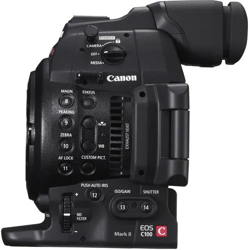 Canon EOS C100 Mark II Cinema Camera - Body Only