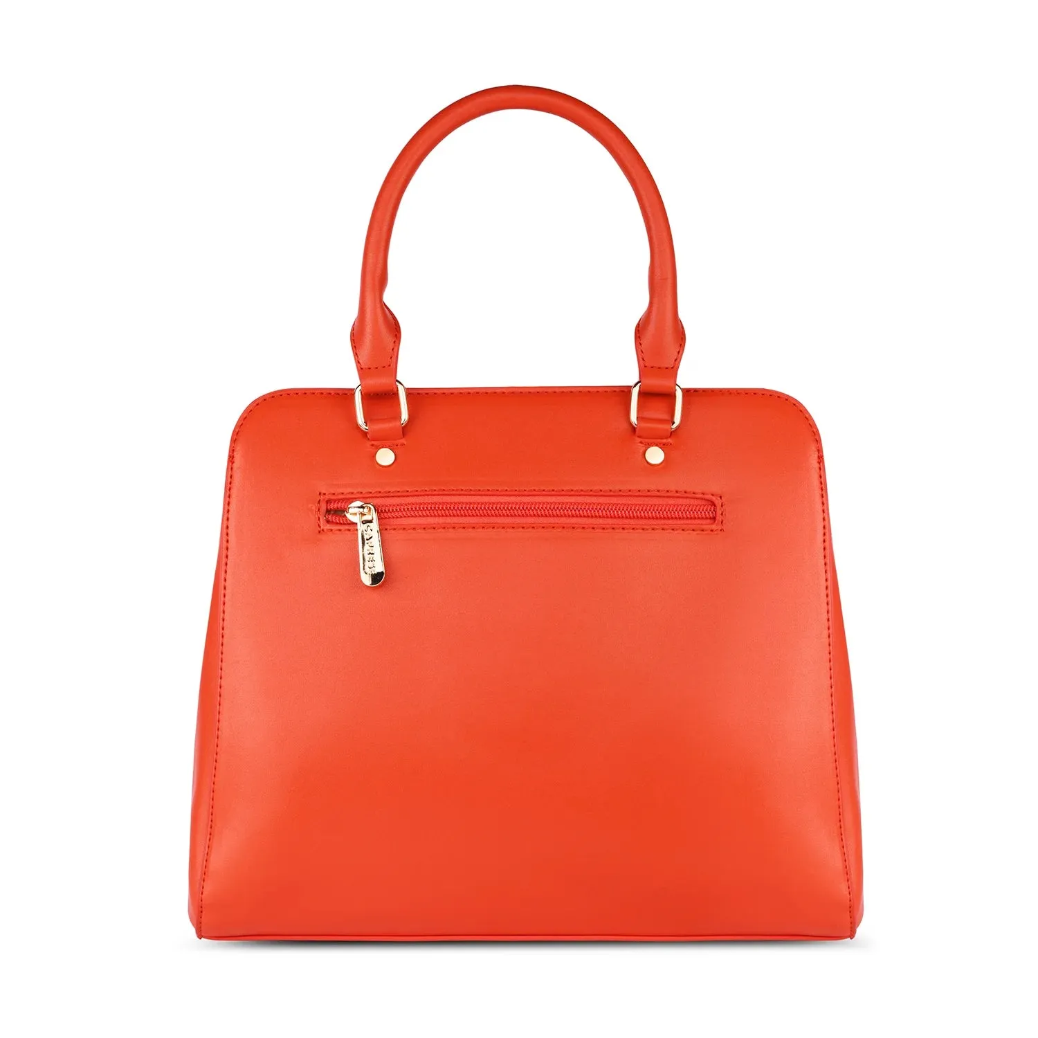 Caprese Keera Satchel Medium Orange