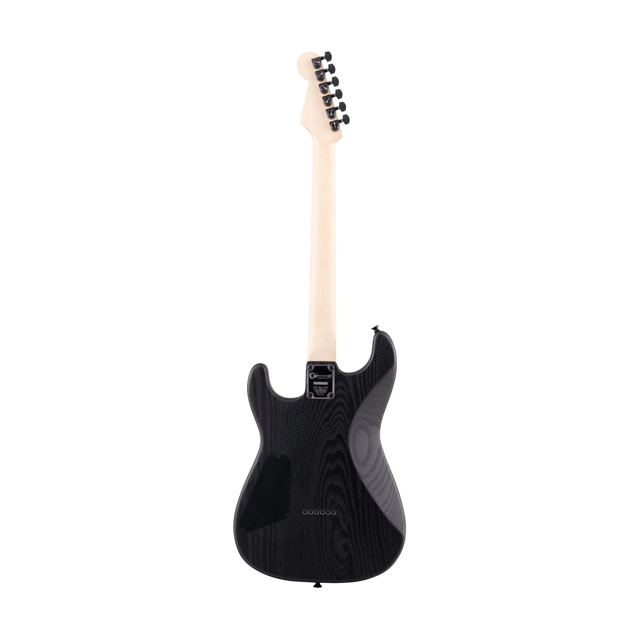 Charvel Pro-Mod San Dimas Style 1 HSS HT Sassafras Electric Guitar, Ebony FB, Satin Black