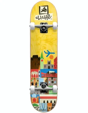 Cliché Travel Complete Skateboard - 7.5