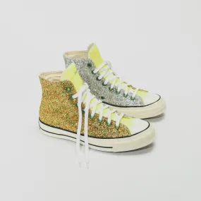 Converse x J.W. Anderson Chuck 70 High - Gold / Silver / Egret