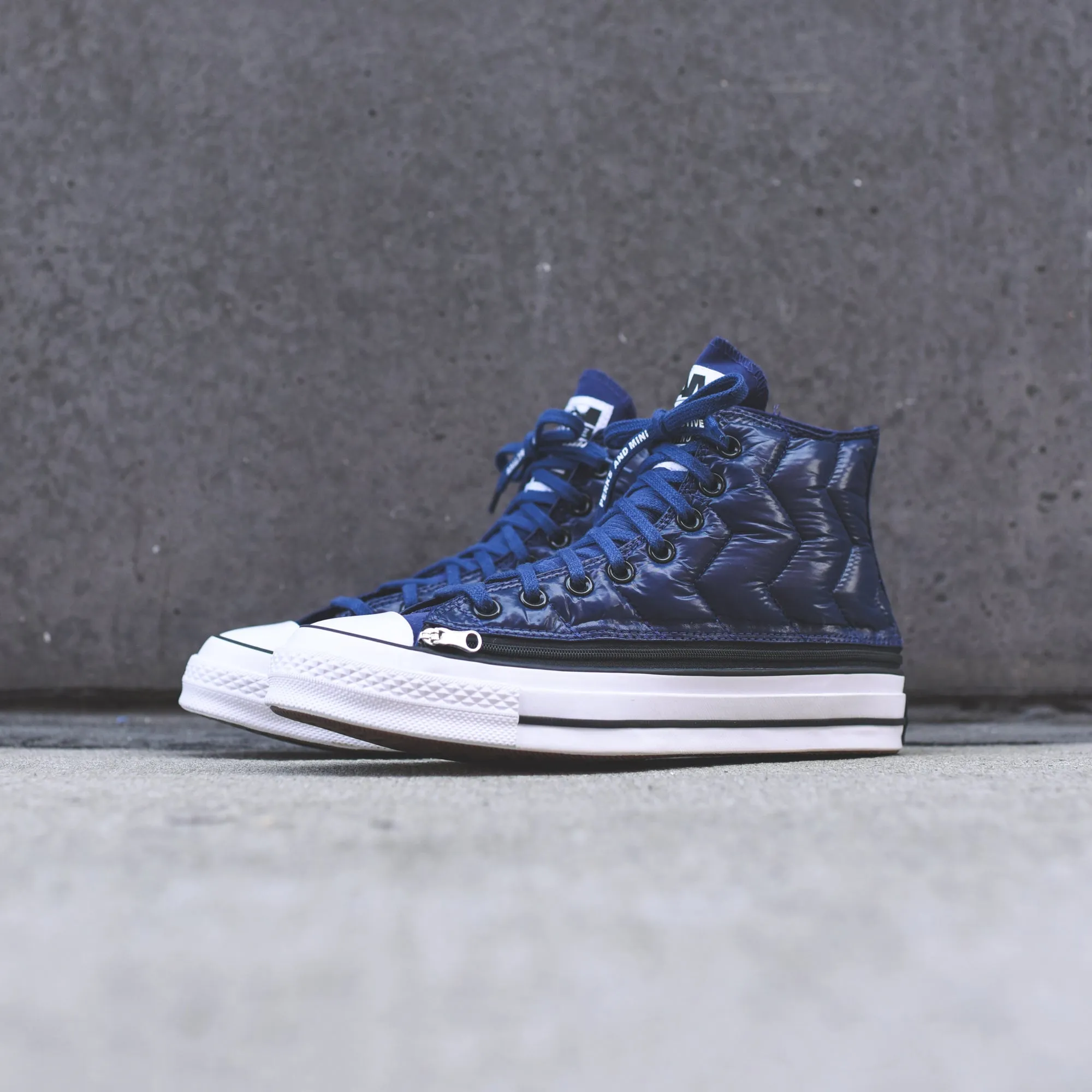 Converse x P.A.M. Chuck 70 High Zip Off - Navy / Black / White