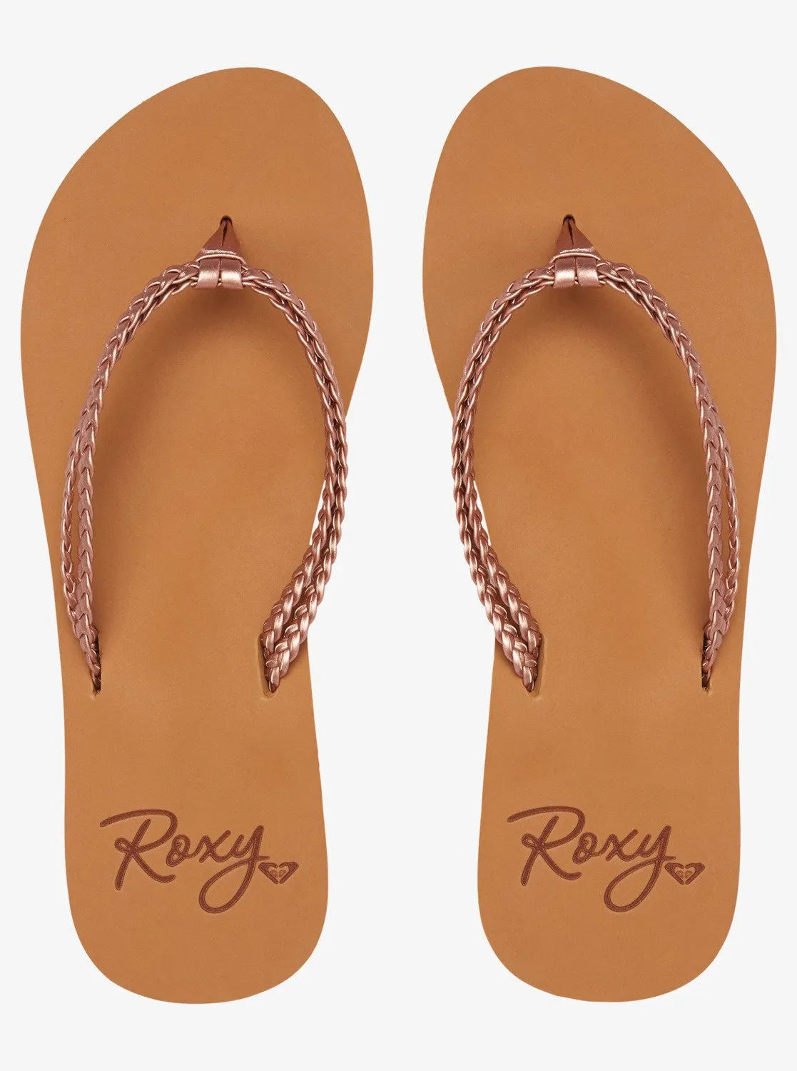 Costas Flip-Flops - Rose Gold