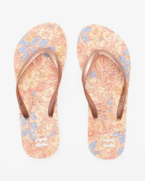 Dama Flip Flops - Light Melon