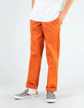 Dickies 873 Slim Straight Work Pant - Rust