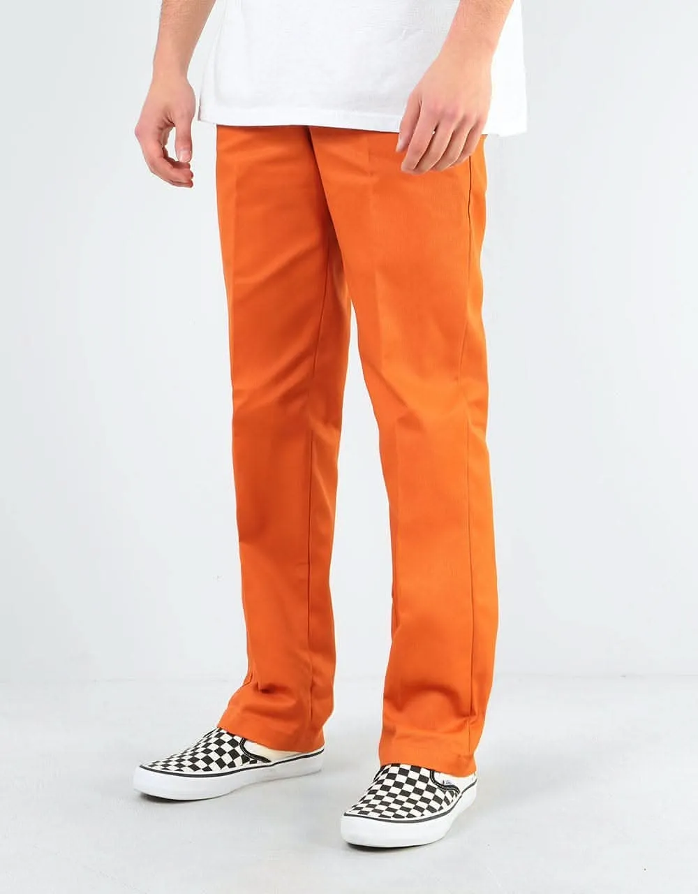 Dickies 873 Slim Straight Work Pant - Rust