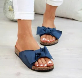 elveswallet Bow Flip Flop Sandals