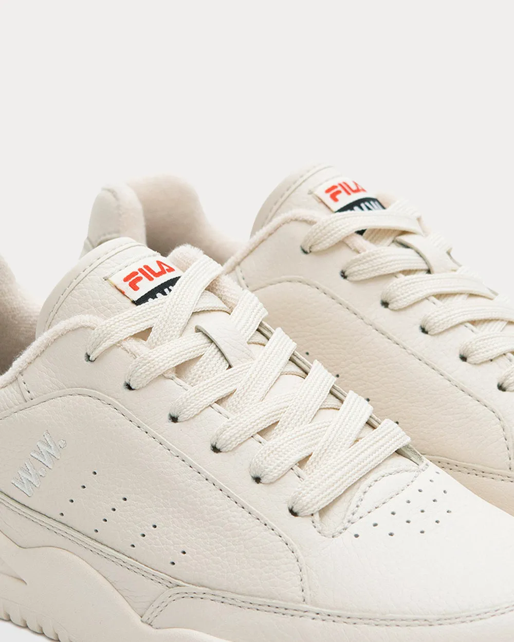 FILA Town by W.W White Low Top Sneakers