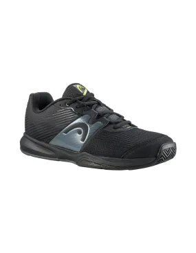 Head Mens Revolt Court Mens Tennis Shoes (Black/Grey) (Clearance Sale)