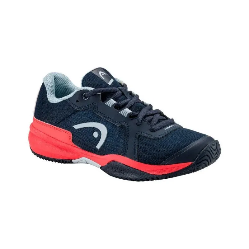 Head Sprint 3.5 Junior Tennis Shoes (Blueberry/Fiery Coral)