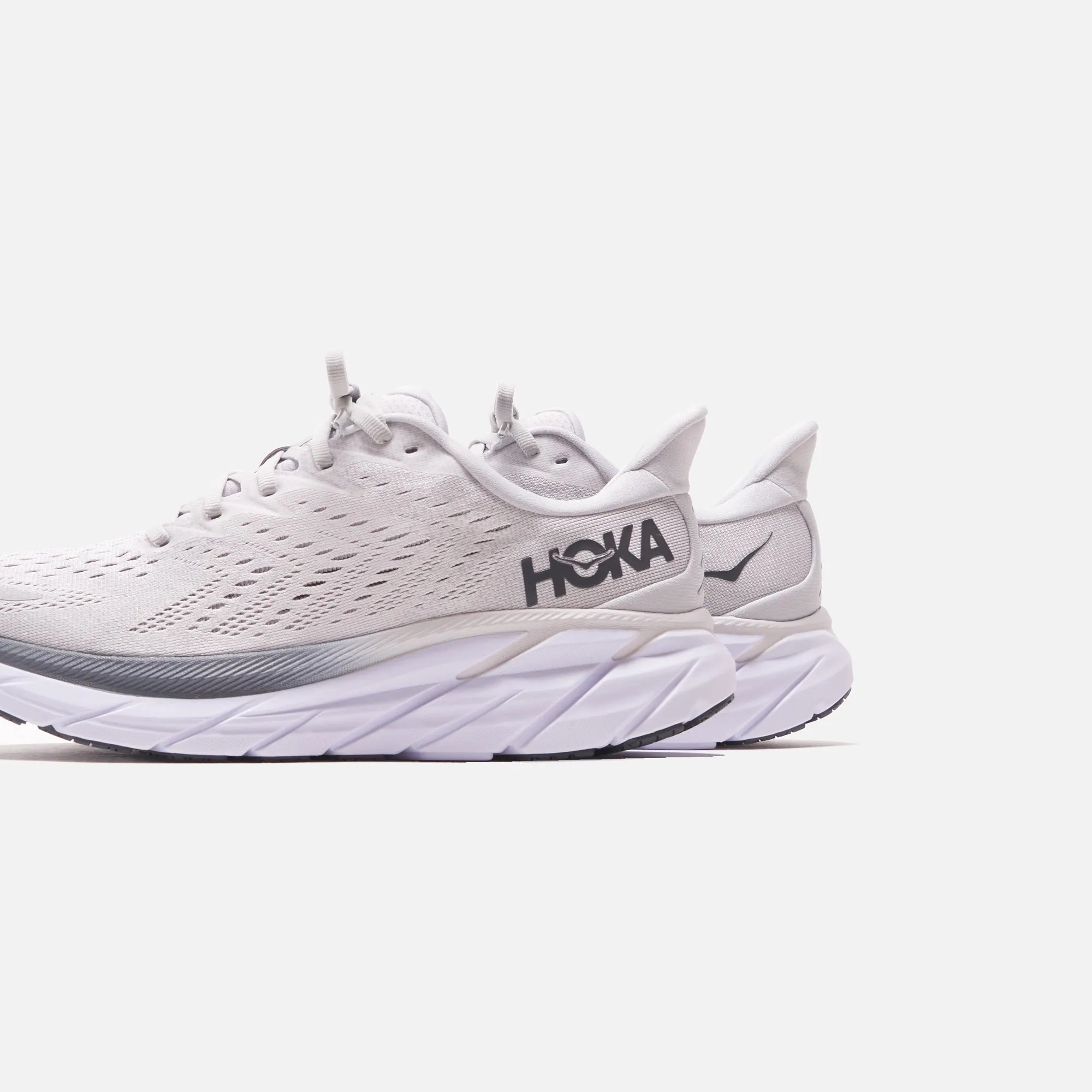 Hoka M Clifton 8 - Lunar Rock / Nimbus Cloud