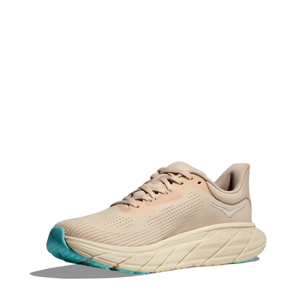 Hoka Women's Arahi 7 Sneaker in Vanilla/Cream