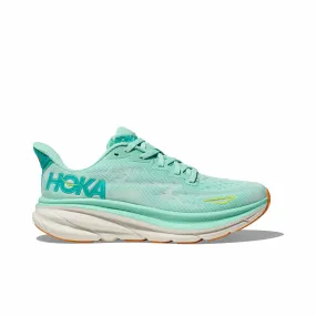 HOKA | Women's Clifton 9 Running Shoes - Seafoam/Aqua Breeze