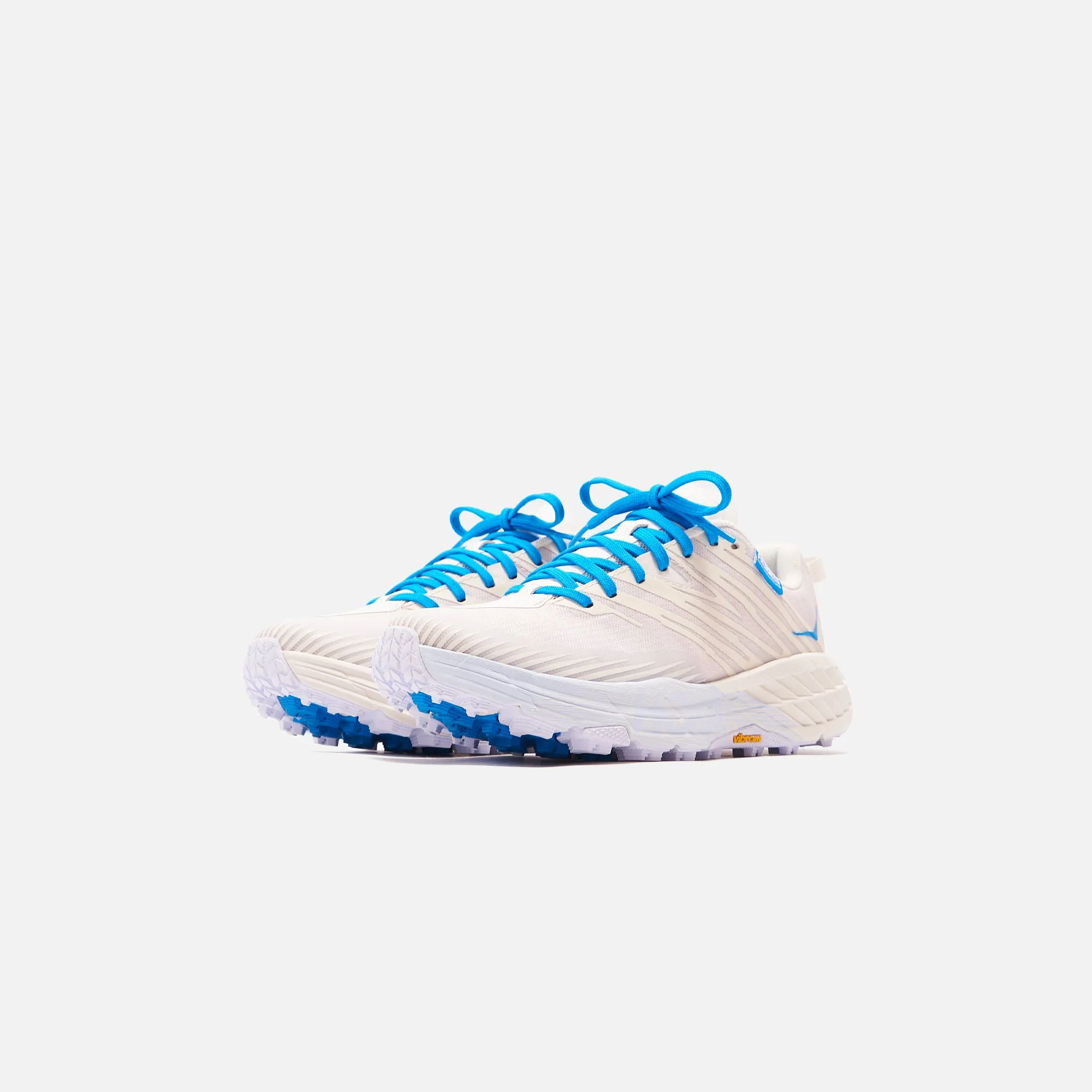 Hoka x Thisisneverthat Speedgoat 4 - Marshmallow / Cyan Blue