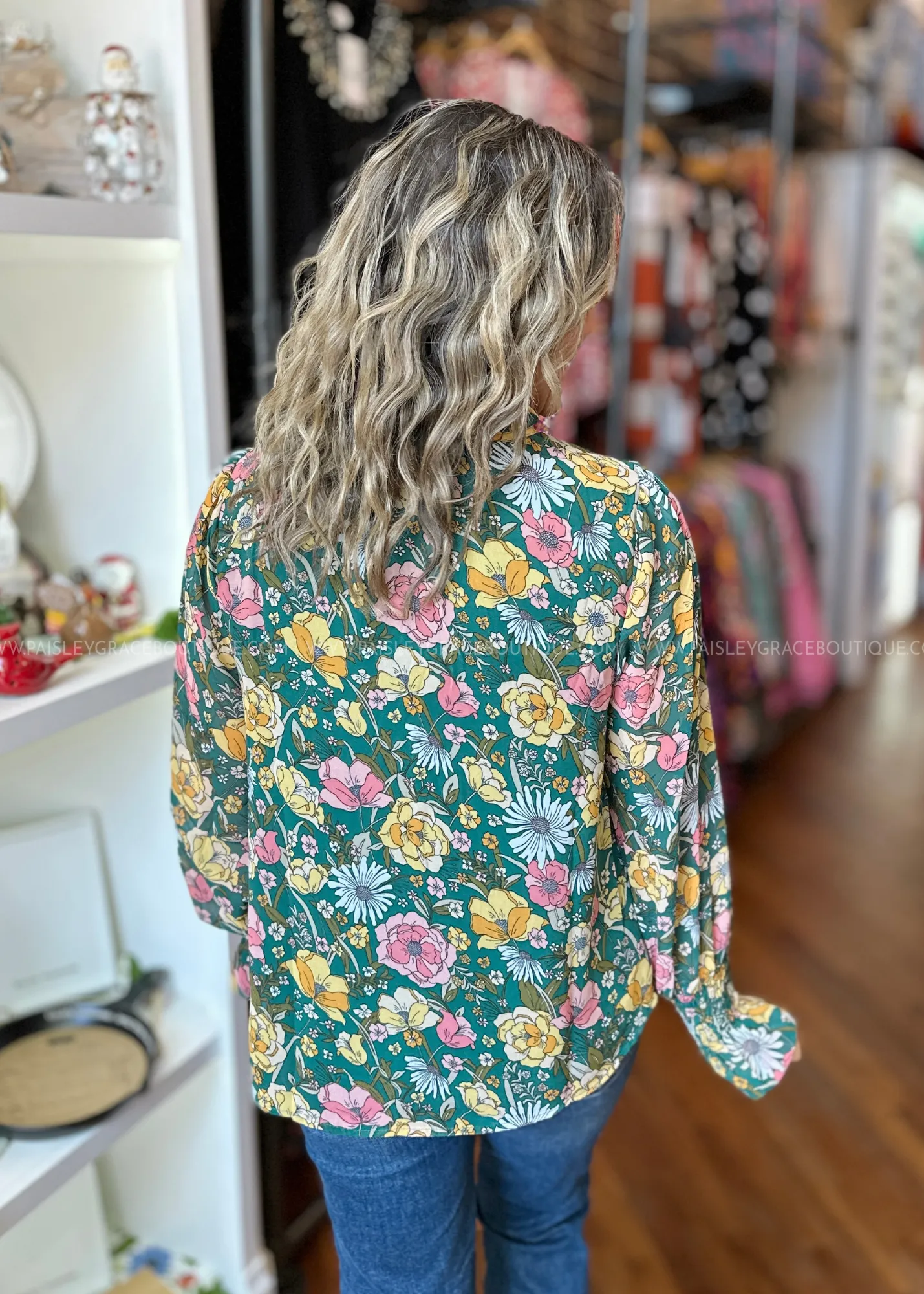 Ideal Ideas Floral Blouse