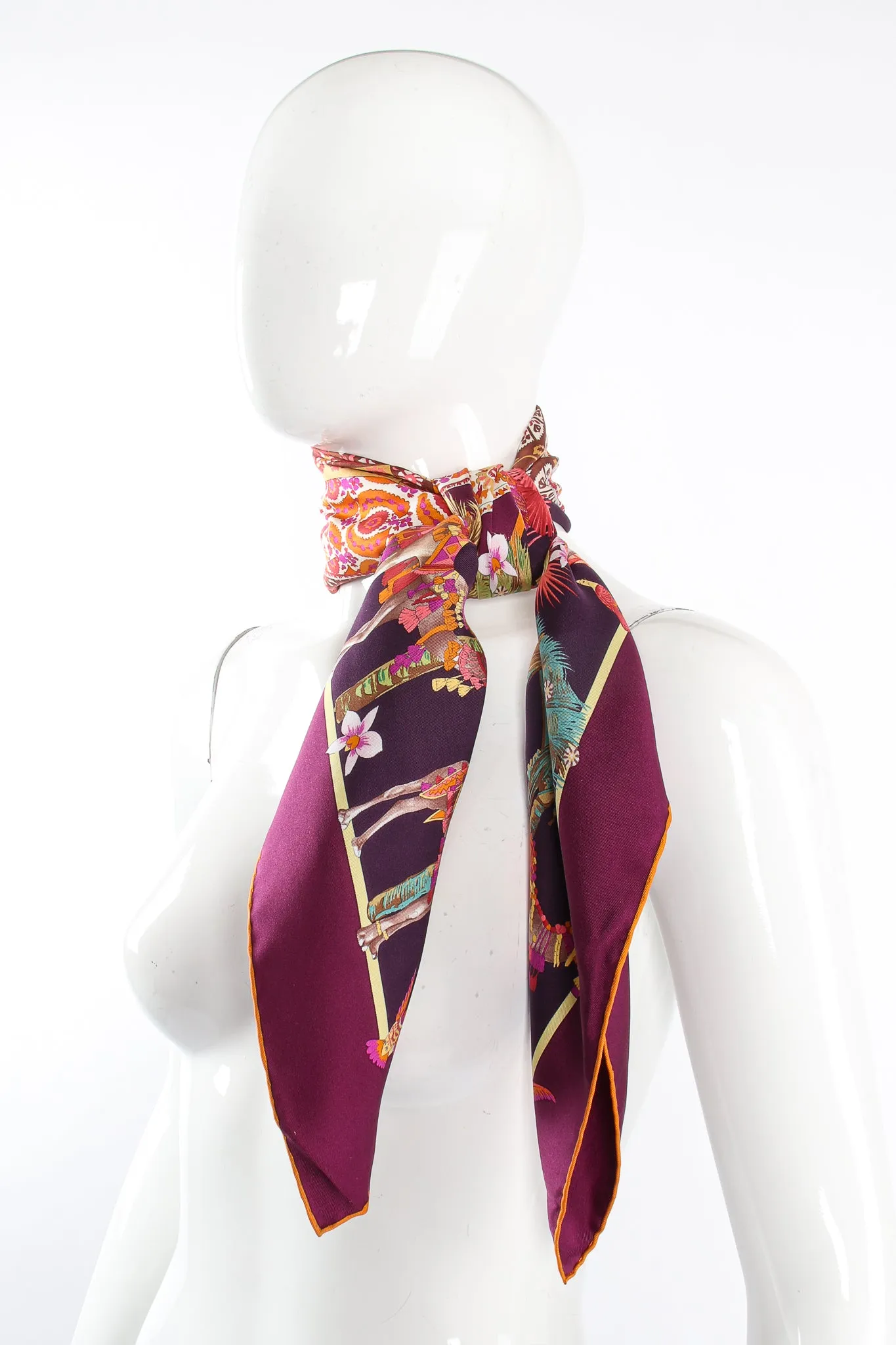 Medina Camel Parade Silk Scarf