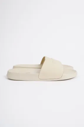 Men's All Rubber Text Slides