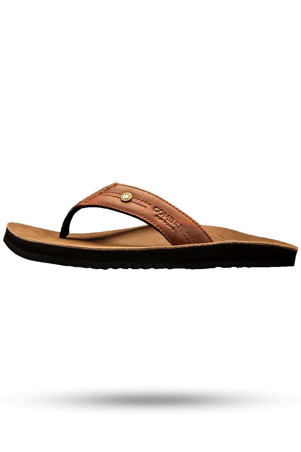 Men's Leather Flip Flops - AK