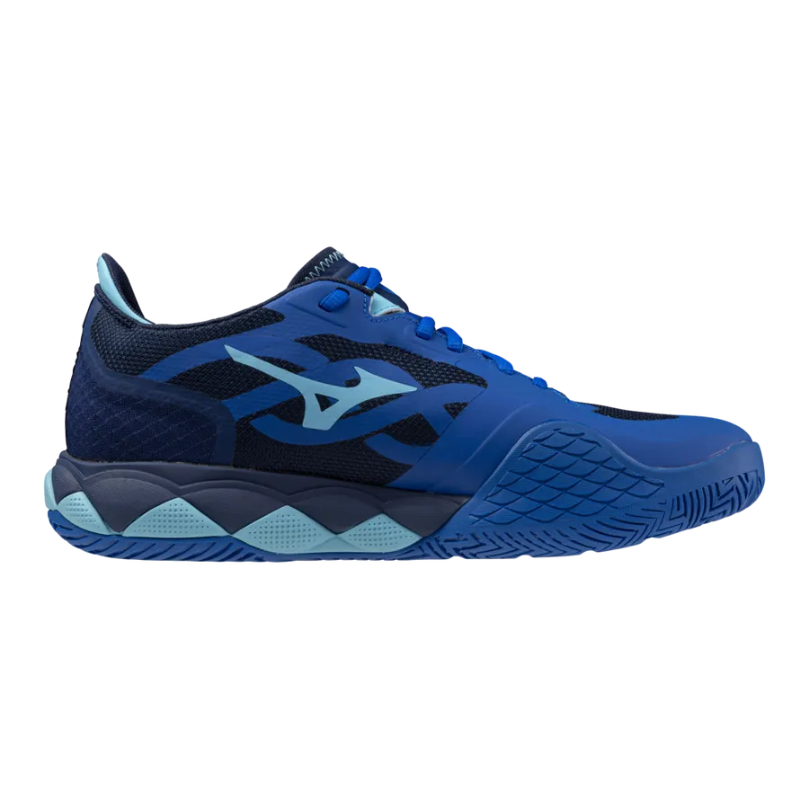 Mizuno Wave Enforce Tour AC 2024 Tennis Shoes (Mugen Blue/White/River Blue)