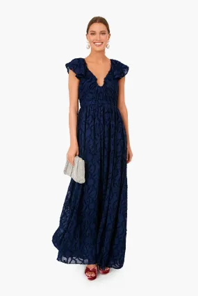 Navy Leonie Gown