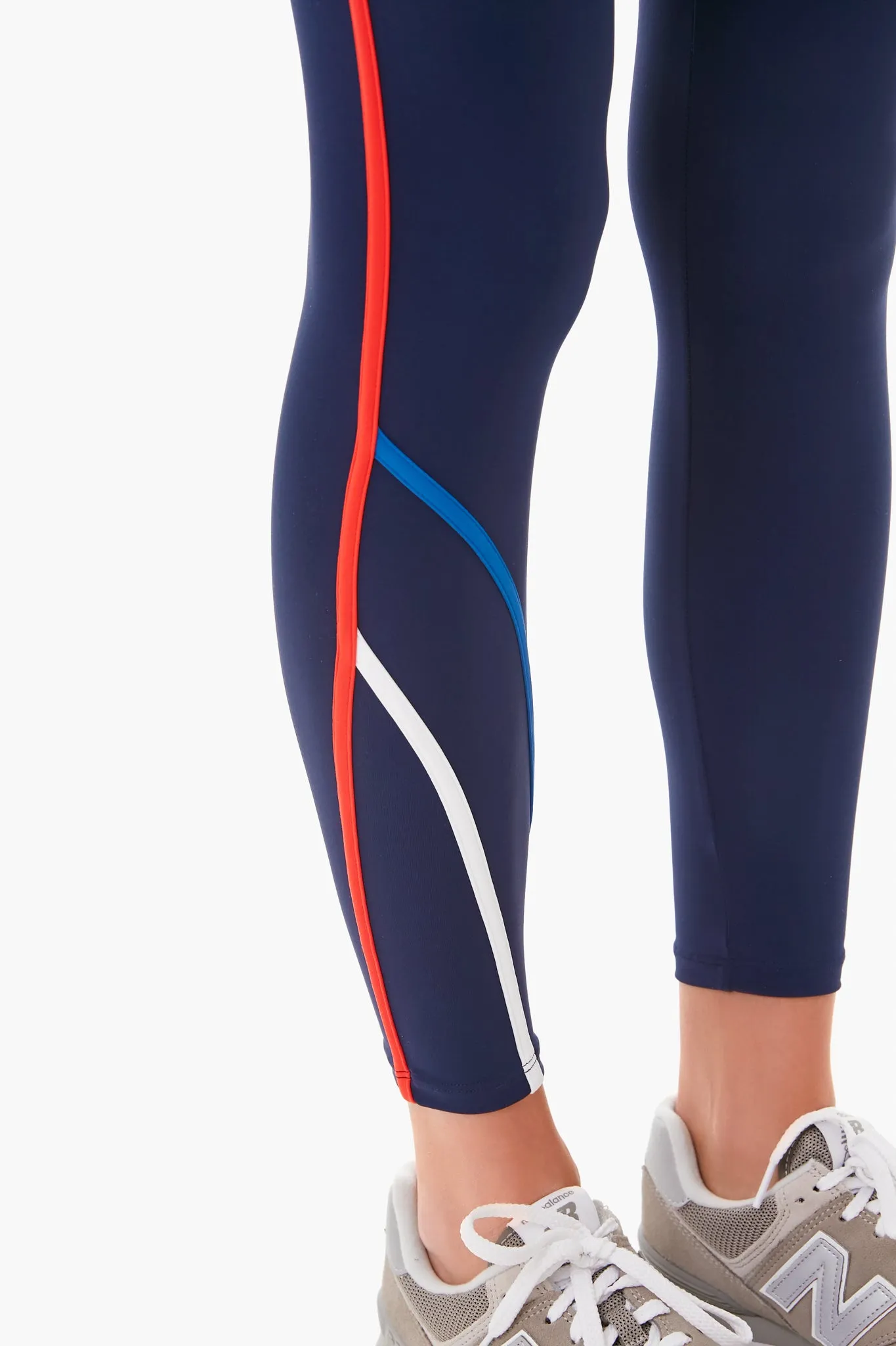 Navy Stripe Pine Legging