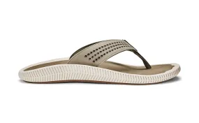 OluKai Mens Ulele Sandals-Clay/Mustang