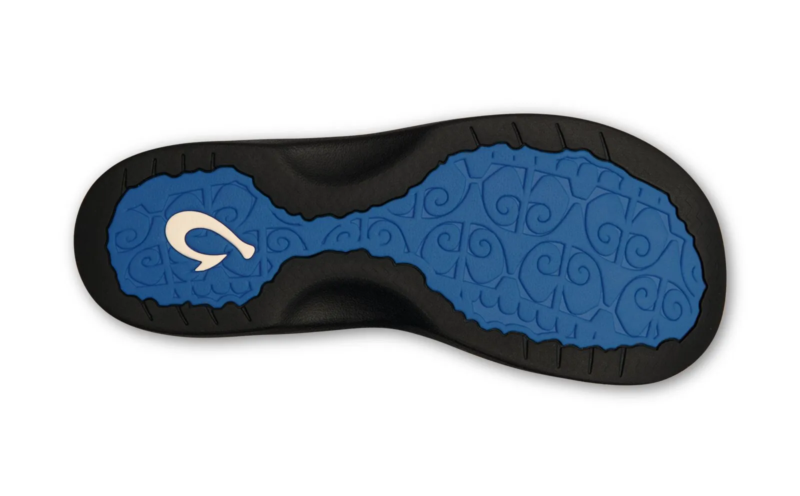 OluKai Womans 'Ohana Sandals-Blueberry/Black