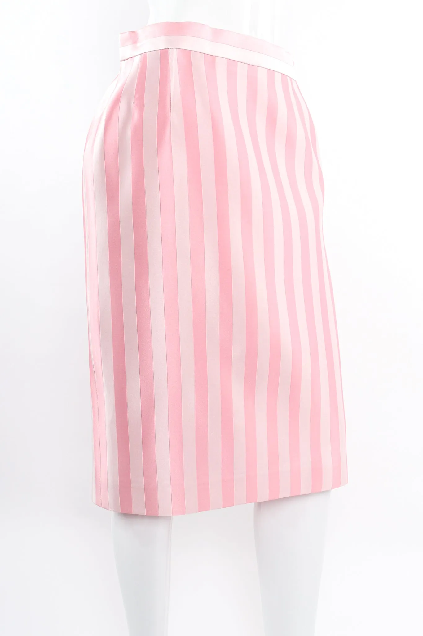 Pink Candy Stripe Skirt