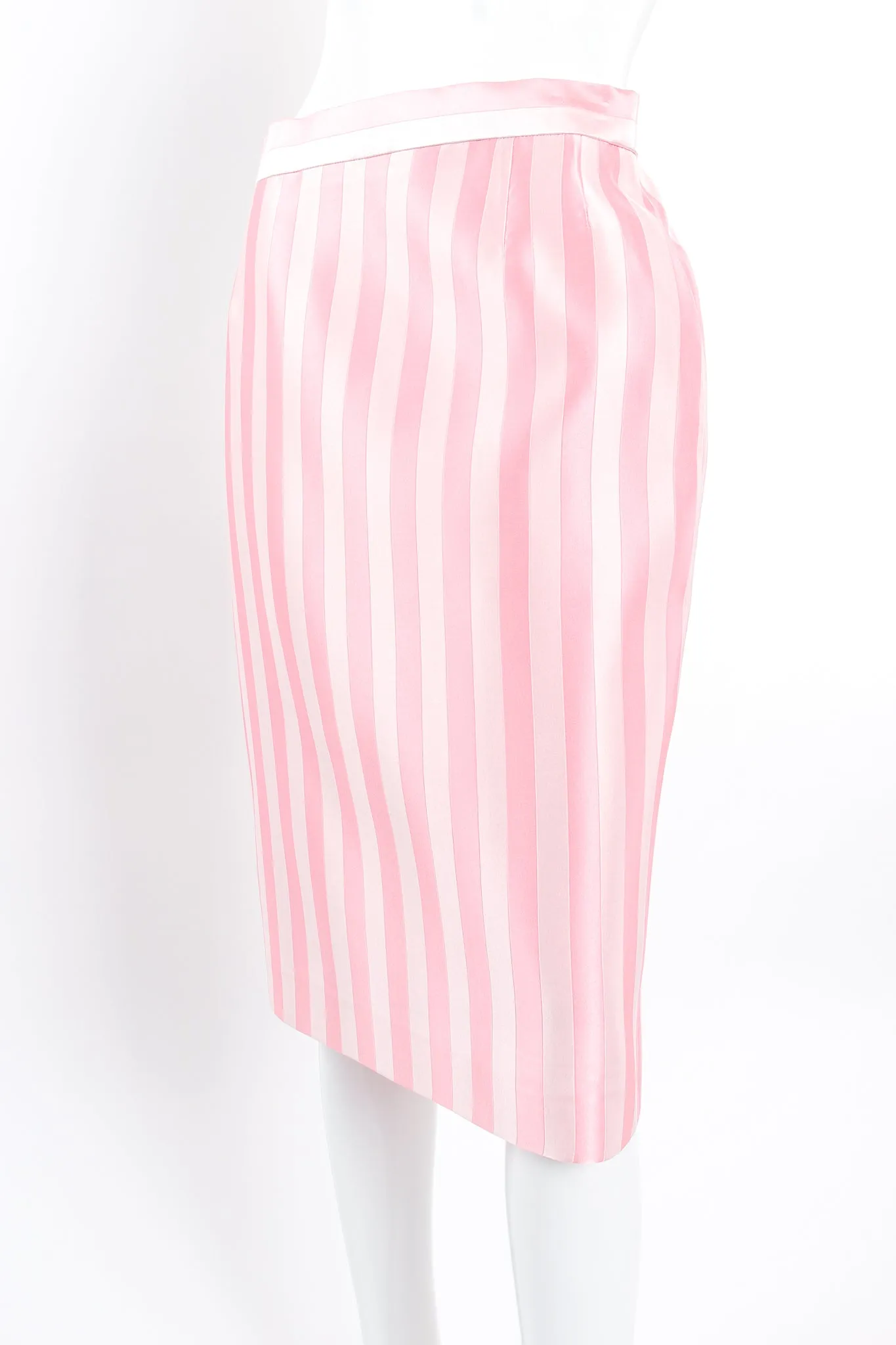 Pink Candy Stripe Skirt