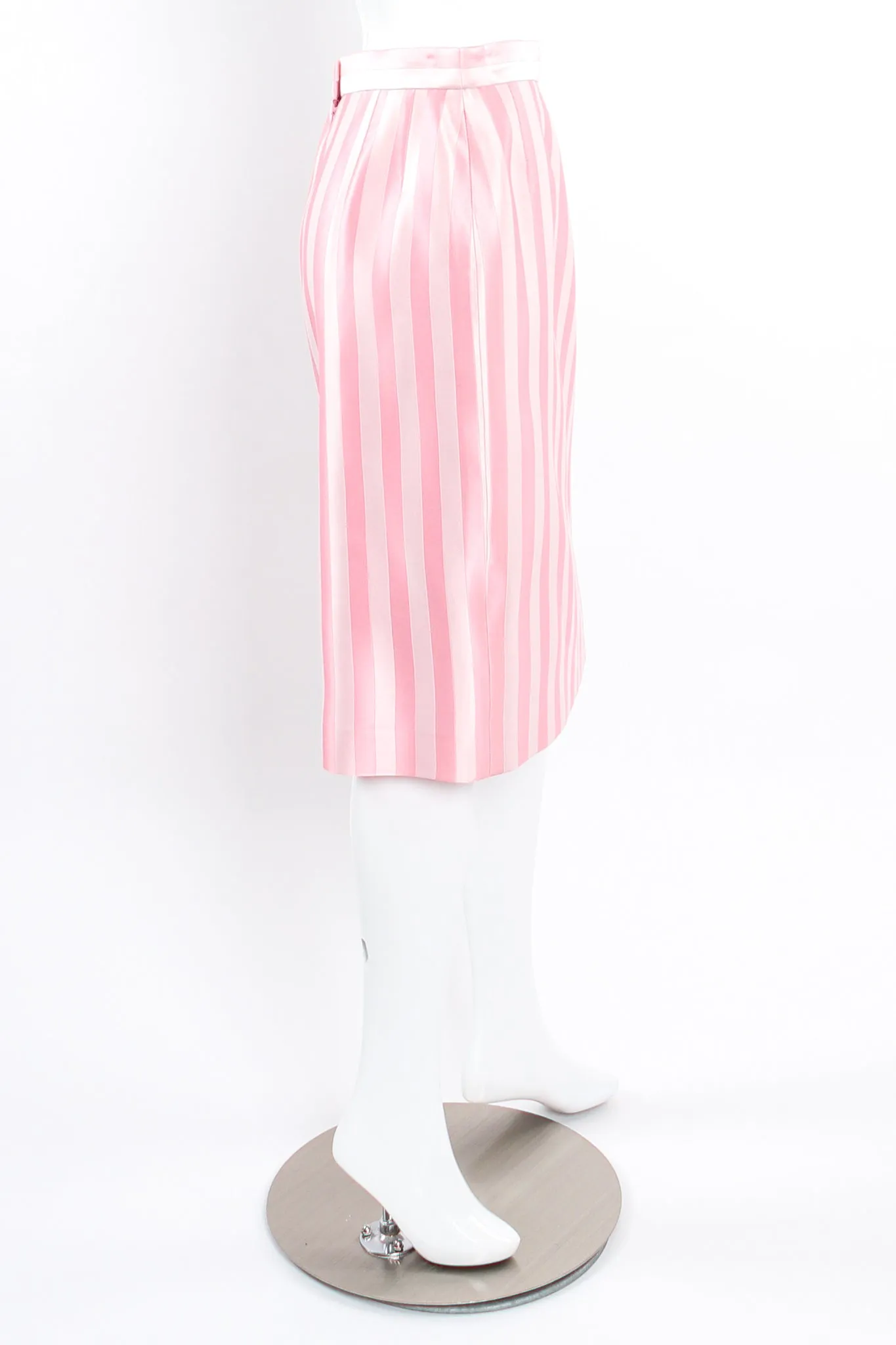 Pink Candy Stripe Skirt