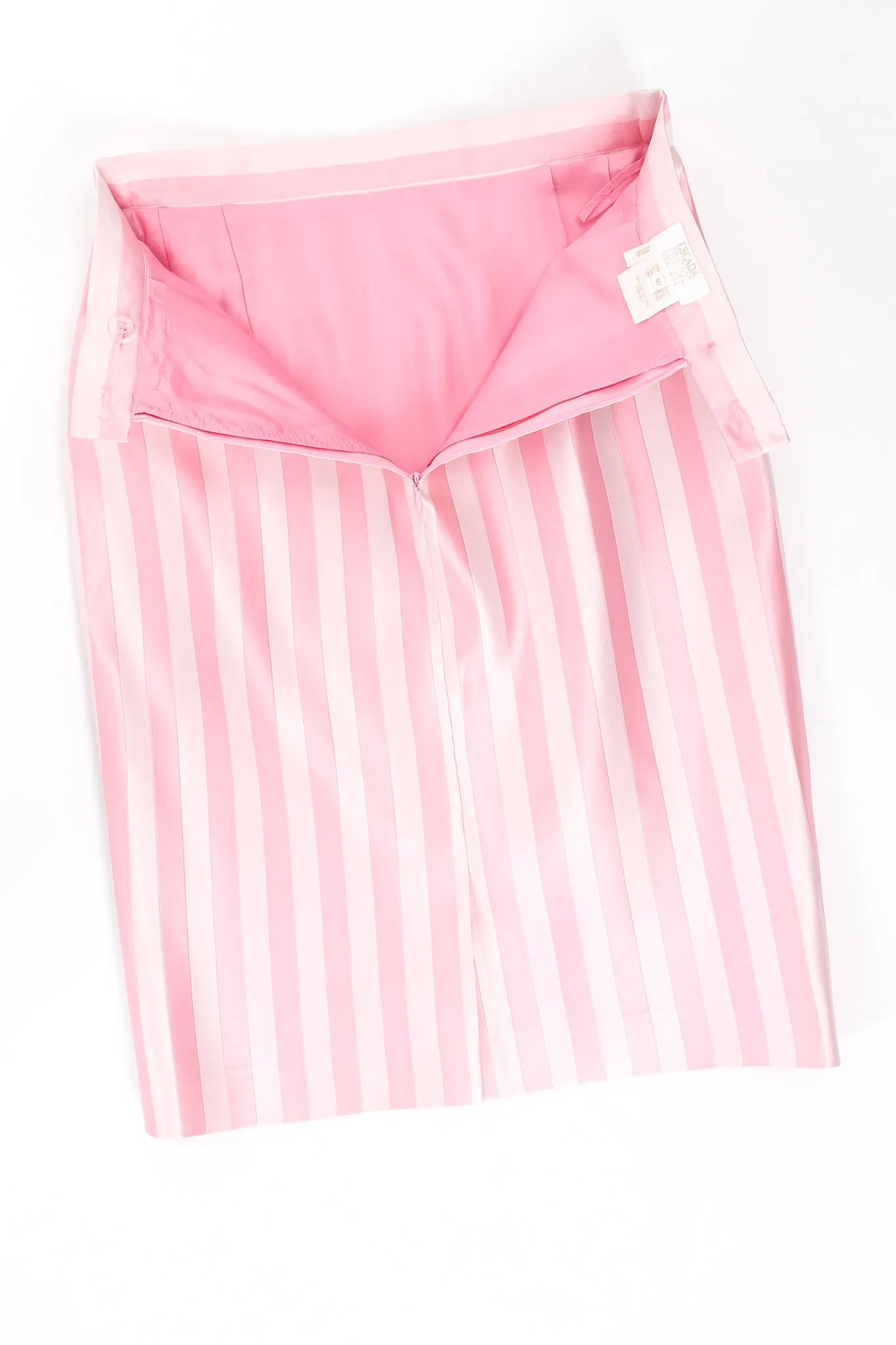 Pink Candy Stripe Skirt