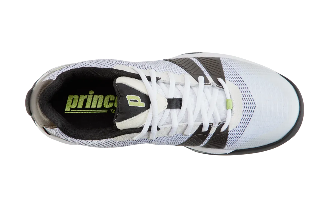 Prince Men's T22.5 Tennis Shoes (White/Green/Black)