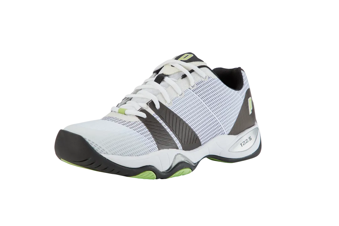 Prince Men's T22.5 Tennis Shoes (White/Green/Black)