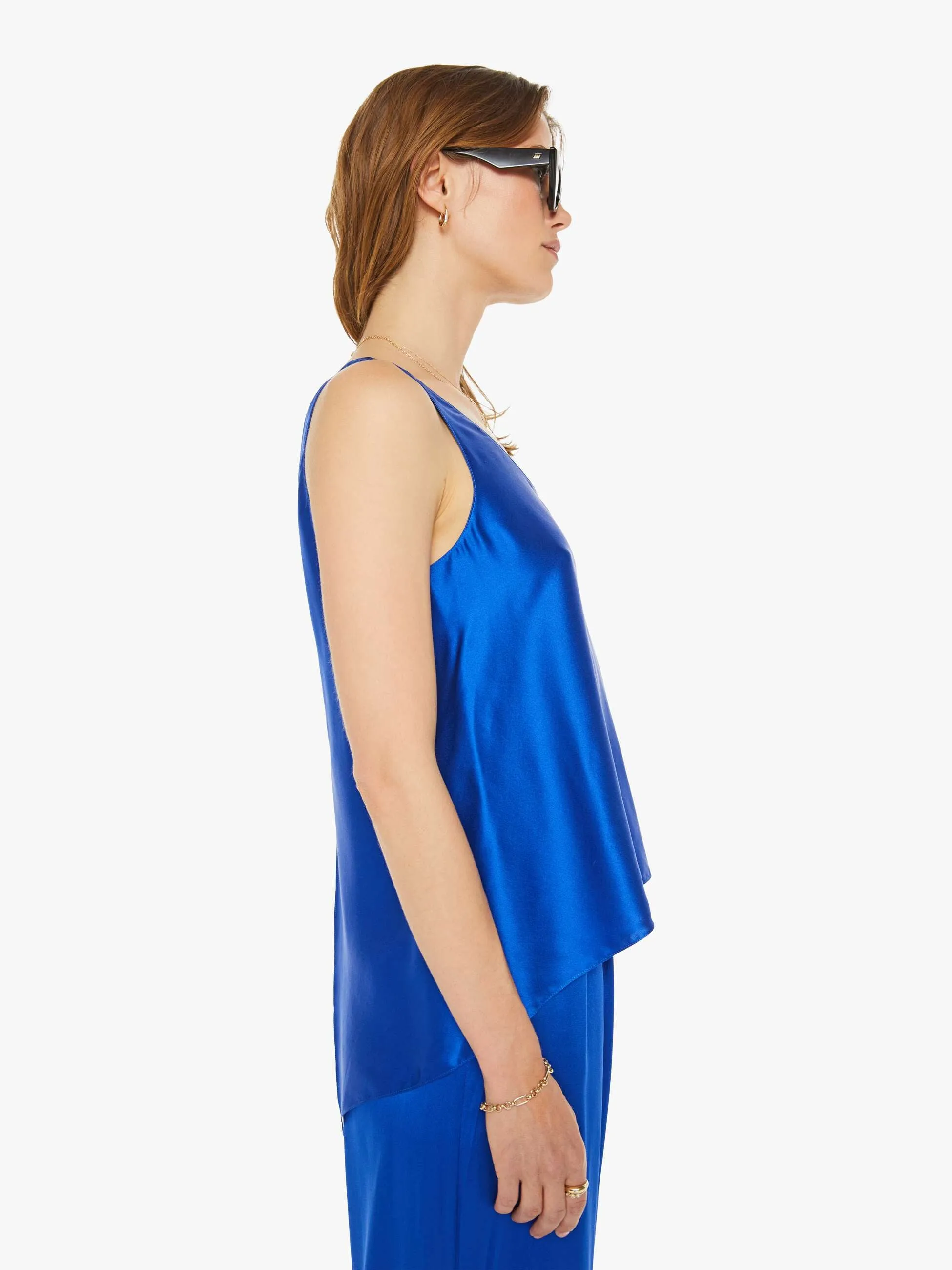 SABLYN Lou One-Piece Scoop Neck Tank - Lapis