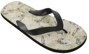 Sandals Mens Flip Flop Stylish Classic Rubber Sandal, Black, Navy, Olive