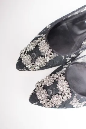 Sheer Lace Hangisi Flats