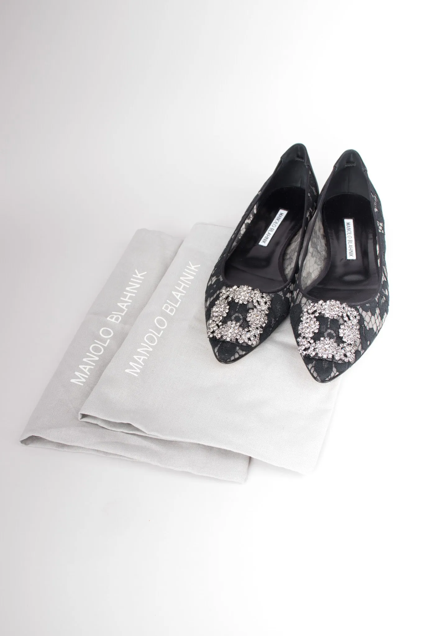 Sheer Lace Hangisi Flats