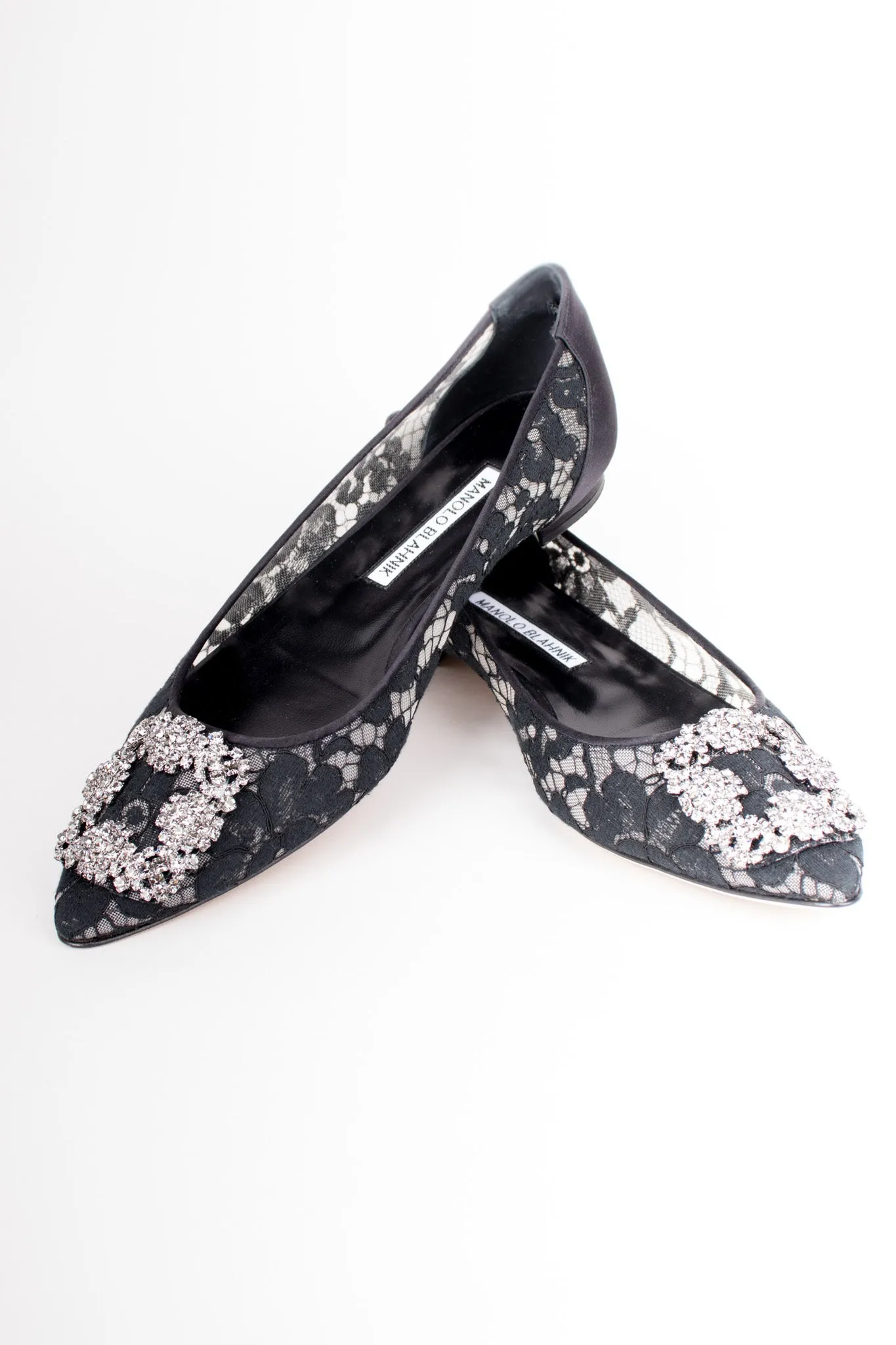 Sheer Lace Hangisi Flats