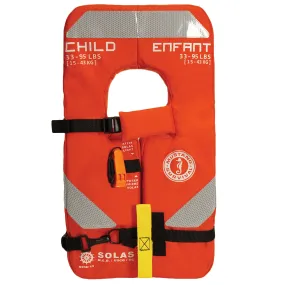 SOLAS Type 1 Child Life Jacket